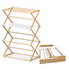 Sechoir a linge pliant style bois - voonot.com