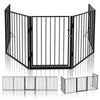 Barriere de securite Grande Version 3M 5 Panneaux noire - voonot.com