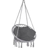 Fauteuil suspendu avec coussin gris - voonot.com