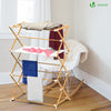 Sechoir a linge pliant style bois - voonot.com