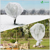 Voile d’hivernage en Polypropylème 50g/m² 1.5x10m avec piquets blanc - voonot.com