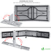 Ensemble de Table et bancs camping pliables 180cm HDPE blanc - voonot.com