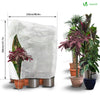 Housse d'Hivernage Plante avec Cordon  et zipper Polypropylème 150g/m² 250x360cm blanc - voonot.com
