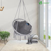 Fauteuil suspendu avec coussin gris - voonot.com