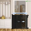 Barriere de securite retractable enfant 180cm noir - voonot.com