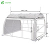 Serre de jardin Toute Saison 6m2 avec portes laterales - voonot.com