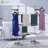 Sechoir a linge etendoir pliable ailes pliables 3 niveaux - voonot.com