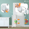 Barriere de securite retractable enfant 180cm blanc - voonot.com