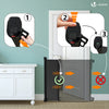 Barriere de securite retractable enfant 180cm noir - voonot.com