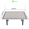 Nappe de table rectangulaire en PVC Tissu non-tissé style ceramique - voonot.com