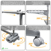 Sechoir a linge etendoir pliable ailes pliables 3 niveaux - voonot.com
