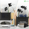 Barriere de securite retractable enfant 180cm noir - voonot.com