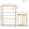 Sechoir a linge pliant style bois - voonot.com