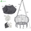 Fauteuil suspendu avec coussin gris - voonot.com