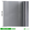 Isolant thermique a bulle double couche aluminium radiateur reflecteur 1.22x10m - voonot.com