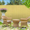 Canisse PVC brise vue renforce avec attaches de fixation 100x500cm beige - voonot.com