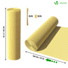 Canisse PVC brise vue renforce avec attaches de fixation 80x500cm beige - voonot.com