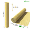 Canisse PVC brise vue renforce avec attaches de fixation 80x300cm beige - voonot.com