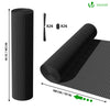 Canisse PVC brise vue renforce avec attaches de fixation 90x500cm gris - voonot.com