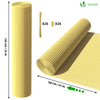 Canisse PVC brise vue renforce avec attaches de fixation 100x500cm beige - voonot.com