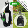 Tuyau d’Arrosage Extensible 30m Renforce 2500D avec Accessoires noir - voonot.com