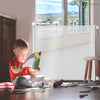 Barriere de securite retractable enfant 180cm blanc - voonot.com