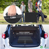 Ensemble de Table et bancs camping pliables 180cm HDPE Style Polyrotin noir - voonot.com