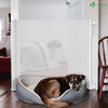 Barriere de securite retractable enfant 180cm blanc - voonot.com