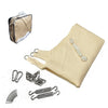 Voile d ombrage Triangle HDPE avec 19 pcs kit de montage - voonot.com