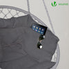 Fauteuil suspendu avec coussin gris - voonot.com