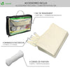 Voile d’ombrage Rectangulaire Imperméable Polyester avec Corde 3x5m Beige - voonot.com
