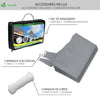Voile d’ombrage Triangle Imperméable Polyester avec Corde 5x5x5m Gris - voonot.com