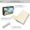 Voile d’ombrage Triangle Imperméable Polyester avec Corde 5x5x5m Beige - voonot.com