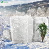 Lot de 3 Housse Hivernage Plante avec Cordon et zipper Polypropylème 80g/m² 200x240cm blanc - voonot.com