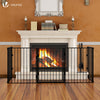 Barriere de securite 3M 5 panneaux noire - voonot.com