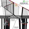 Barriere de securite 3M 5 panneaux noire - voonot.com