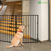 Barriere de securite 3M 5 panneaux noire - voonot.com