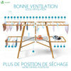 Séchoir à linge pliable grande capacite - VOUNOT
